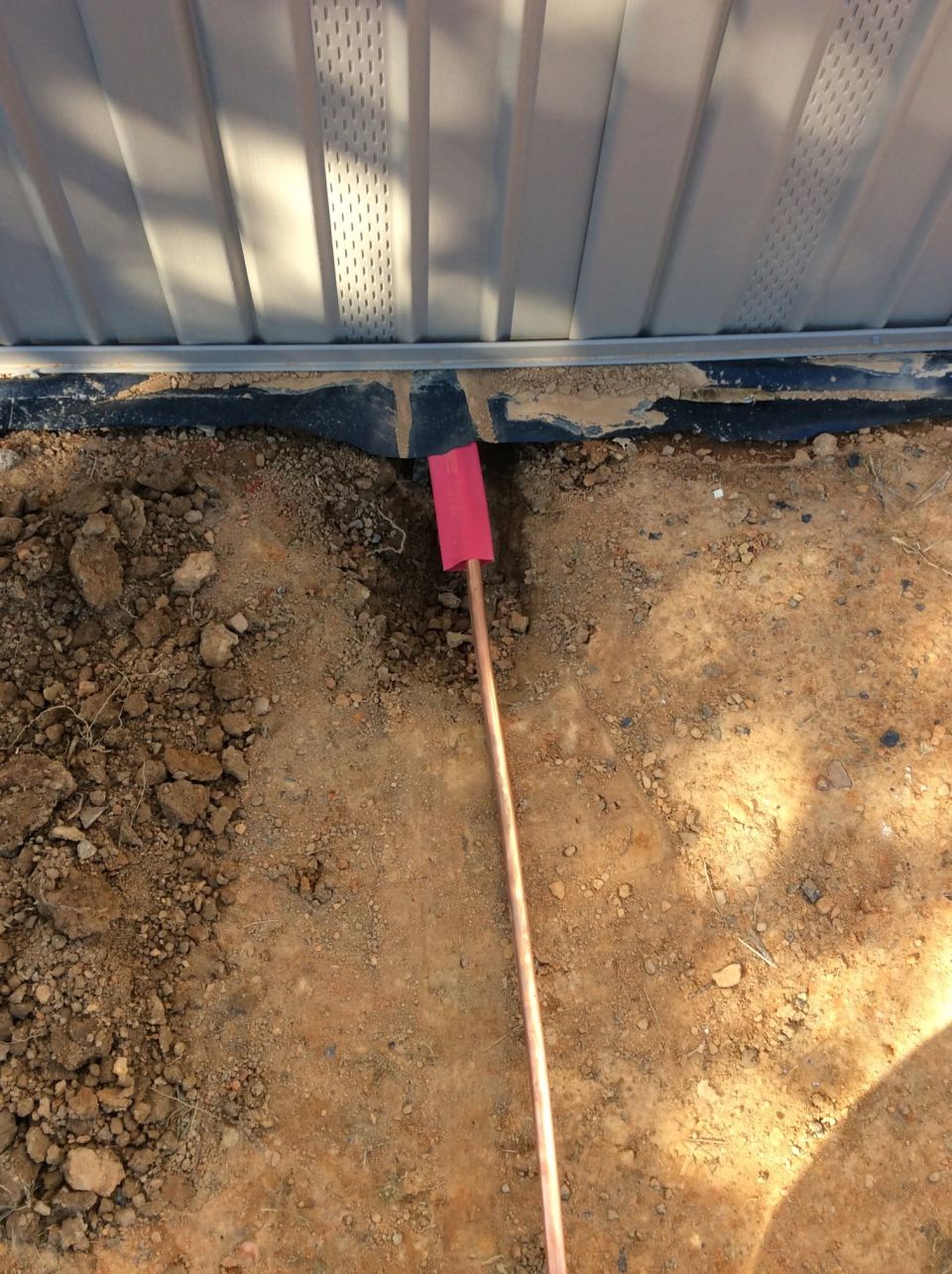 Gas Line Installed from a Propane Tank to a Heater – photo 3