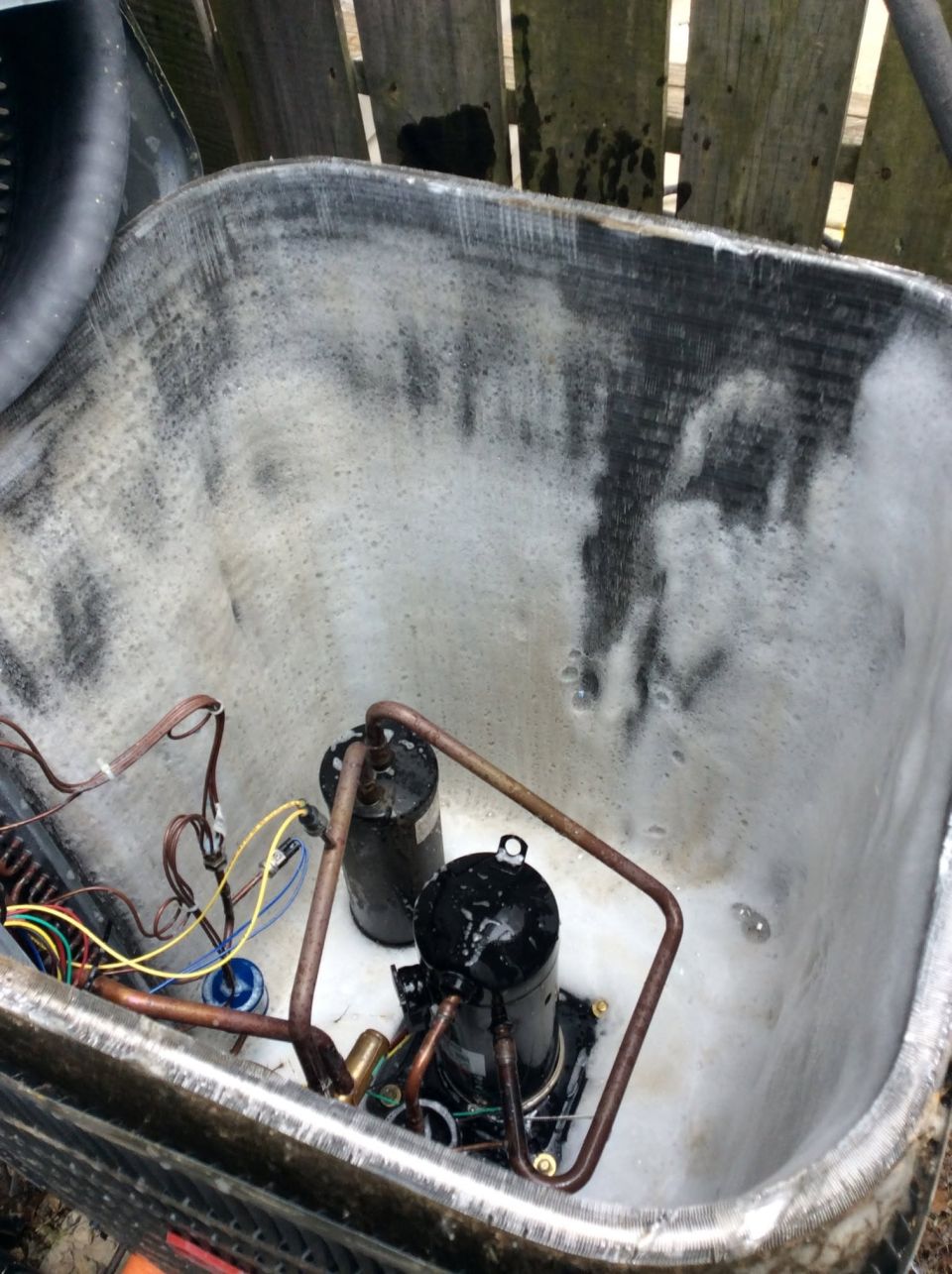 AC Condensate Leak Through the Ceiling Repaired – photo 4