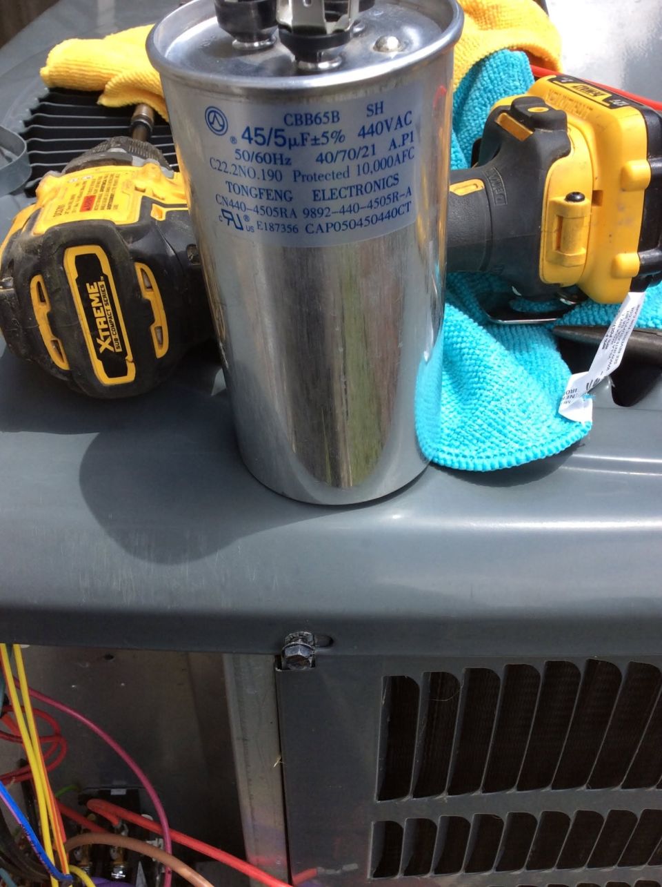 AC Condensate Leak Through the Ceiling Repaired – photo 5
